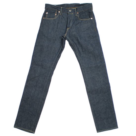 鬼デニム14.5oz石川台ストレッチデニムリラックステーパードジーンズ｢121S｣画像