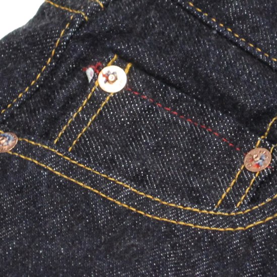 鬼デニム14ozレディースジーンズ画像