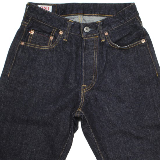 鬼デニム14ozレディースジーンズ画像