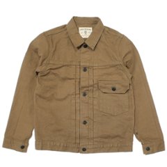 鬼デニム13oz硫化ヘビーオックス1stタイプGジャン｢01507L-HOX-BRK｣の画像