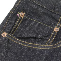 鬼デニム12oz鬼楽デニムスーパーワイドストレートジーンズ画像
