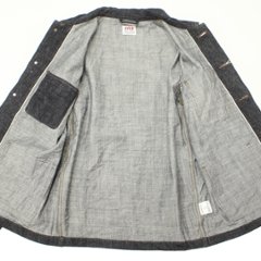 鬼デニム13.5ozロングスラブデニムカバーオール｢03502-LS13.5｣画像