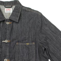 鬼デニム12ozルースウィーブデニムカバーオール｢03500-LWD｣画像