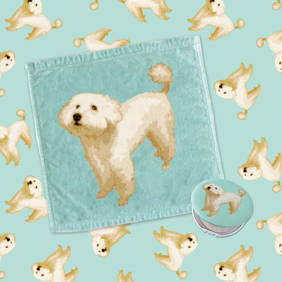 【セット商品】デザイン+ハンドタオル+コンパクトミラー画像