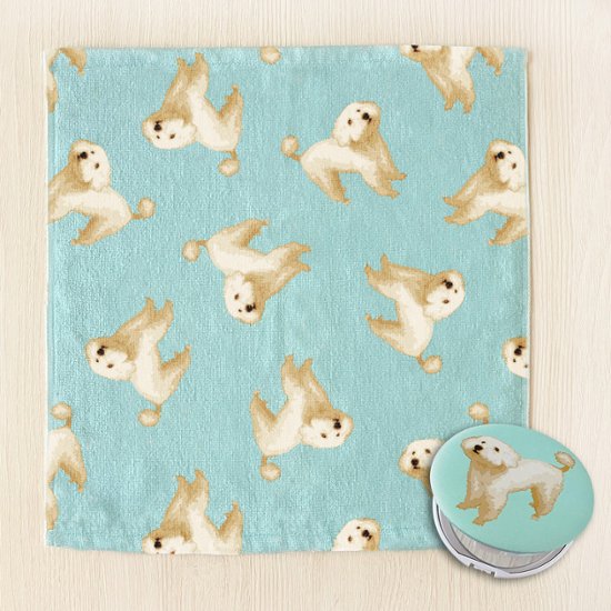 【セット商品】デザイン+ハンドタオル+コンパクトミラー画像