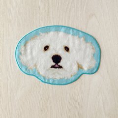 【セット商品】デザイン+お顔のタオルハンカチ ダイカット画像