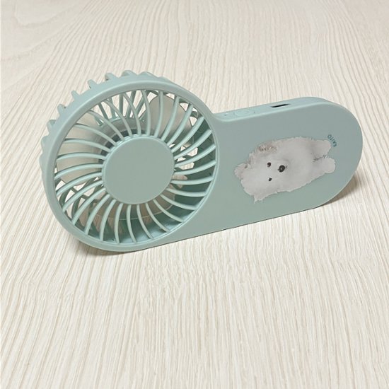 【セット商品】デザイン+コンパクトUSBハンディファン（フック付き）画像