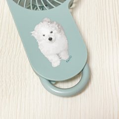 【セット商品】デザイン+コンパクトUSBハンディファン（フック付き）画像