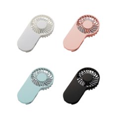 【セット商品】デザイン+コンパクトUSBハンディファン（フック付き）画像