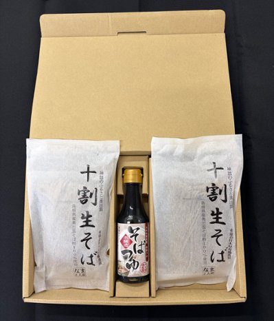 生そばギフトセットの画像