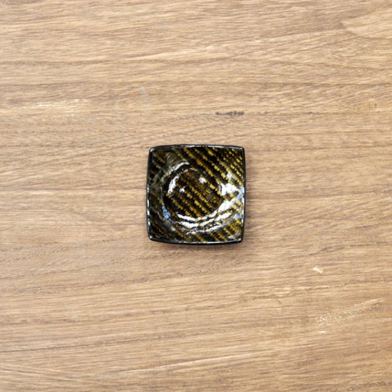 スリップウェア　角豆鉢画像