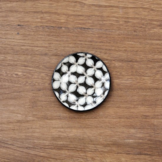 スリップウェア　豆皿画像