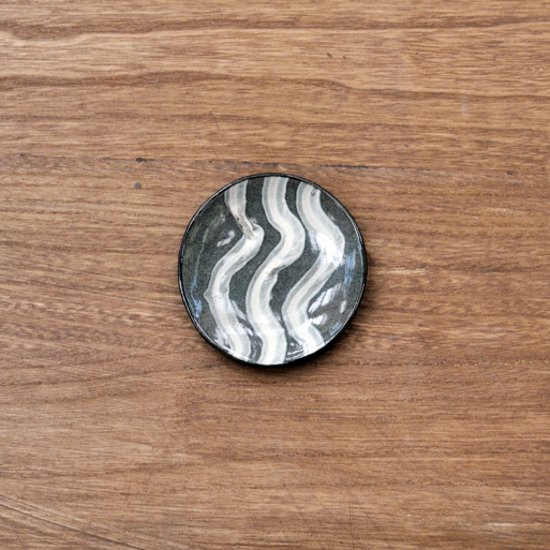 スリップウェア　豆皿画像