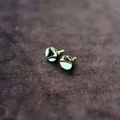 Ciel ピアス (s) green 丸画像