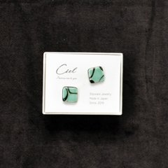 Ciel ピアス (M) green 四角画像