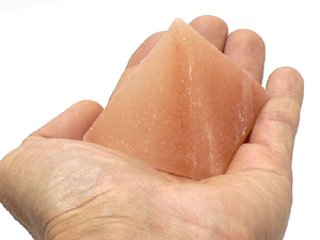  【おまかせ品】 ヒマラヤ岩塩  ピンクソルト ピラミッド (S) 再研磨　洗浄　天日干し済画像