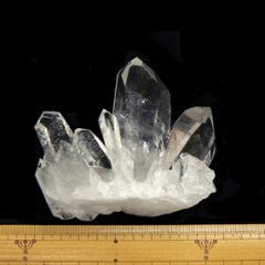 天然石 レインボー入り 水晶 クラスター  (901) 水晶原石画像