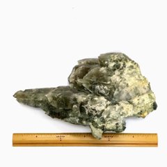 天然石  ガネーシュヒマール産  水晶　角閃石 クラスター クローライトINクォーツ 限定品　916画像