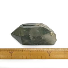 天然石  ガネーシュヒマール産  水晶 クラスター  クローライトINクォーツ  限定品　919画像