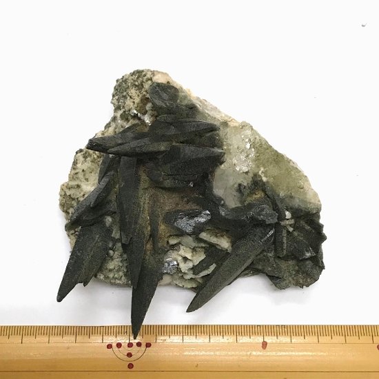 天然石  ガネーシュヒマール産  水晶 クラスター  クローライトINクォーツ  限定品　925画像
