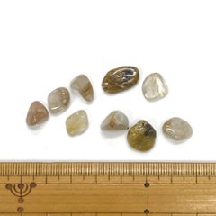 【おまかせ品】 浄化用 天然石 さざれセット 01（フローライト トルマリン 水晶 ルチルクォーツ ペリドット）画像