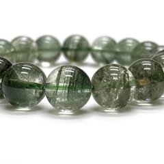 天然石  グリーンガーデンクォーツ　ブレスレット (17cm) 204画像