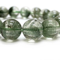 天然石  グリーンガーデンクォーツ　ブレスレット (17cm) 204画像