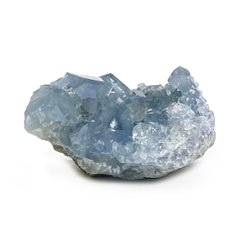 天然石  セレスタイト 天青石 原石 クラスター (221) 鉱物 鉱石 標本 置物 の画像
