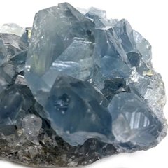 天然石  セレスタイト 天青石 原石 クラスター (223) 鉱物 鉱石 標本 置物 画像