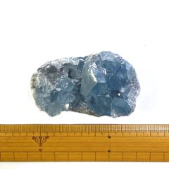 天然石  セレスタイト 天青石 原石 クラスター (223) 鉱物 鉱石 標本 置物 画像