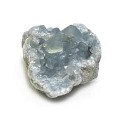 天然石  セレスタイト 天青石 原石 クラスター (229) 鉱物 鉱石 標本 置物 の画像