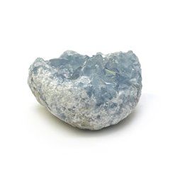 天然石  セレスタイト 天青石 原石 クラスター (230) 鉱物 鉱石 標本 置物 画像