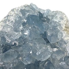天然石  セレスタイト 天青石 原石 クラスター (230) 鉱物 鉱石 標本 置物 画像