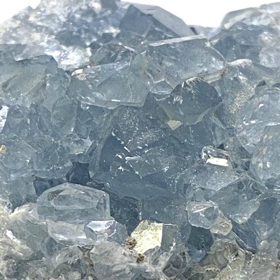天然石  セレスタイト 天青石 原石 クラスター (230) 鉱物 鉱石 標本 置物 画像