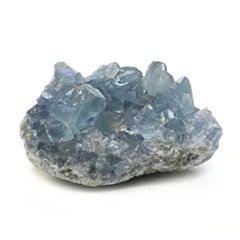天然石  セレスタイト 天青石 原石 クラスター (239) 鉱物 鉱石 標本 置物 の画像
