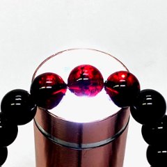 天然石 ガーネットのブレスレット  (17cm) 212画像
