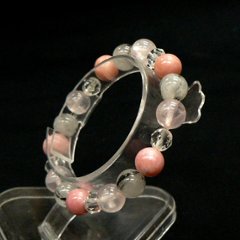 天然石  ピンクオパール ブレスレット (16cm) 206画像