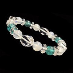 天然石 水晶 ブレスレット (15.5cm) 201画像