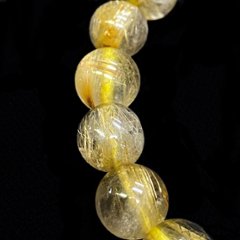 天然石 タイチンルチルクォーツ ブレスレット  (16cm)　210画像