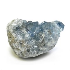 天然石  セレスタイト 天青石 原石 クラスター (253) 鉱物 鉱石 標本 置物 の画像