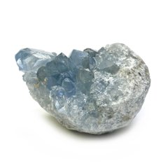 天然石  セレスタイト 天青石 原石 クラスター (253) 鉱物 鉱石 標本 置物 画像