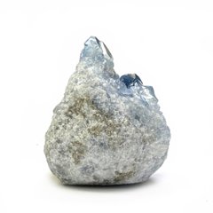 天然石  セレスタイト 天青石 原石 クラスター (253) 鉱物 鉱石 標本 置物 画像