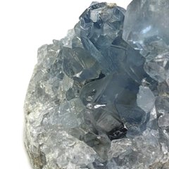 天然石  セレスタイト 天青石 原石 クラスター (253) 鉱物 鉱石 標本 置物 画像