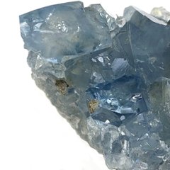 天然石  セレスタイト 天青石 原石 クラスター (253) 鉱物 鉱石 標本 置物 画像