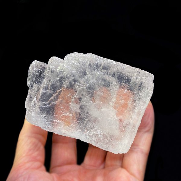 希少！ヒマラヤ岩塩 クリスタルソルト 塊り (148) 洗浄・浄化済 岩塩塊