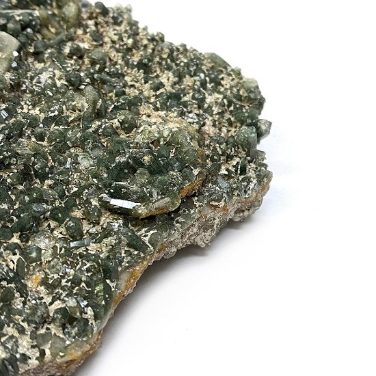 天然石  ガネーシュヒマール産  水晶 クラスター  クローライトINクォーツ  限定品　928画像