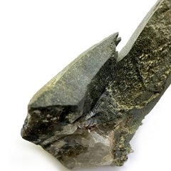 天然石  ガネーシュヒマール産  水晶 クラスター  クローライトINクォーツ  限定品　929画像