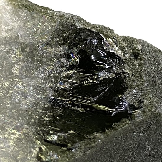 天然石  ガネーシュヒマール産 ヒマラヤ水晶 クラスター  クローライトINクォーツ  限定品 932画像