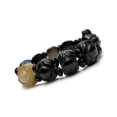 天眼石 仏頭 バングル ブレスレット (19cm) 202画像