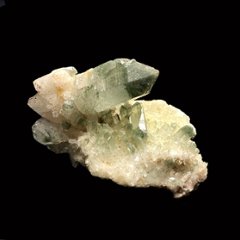 天然石  ヒマラヤ水晶　クラスター クローライトINクォーツ 原石（993）水晶原石画像